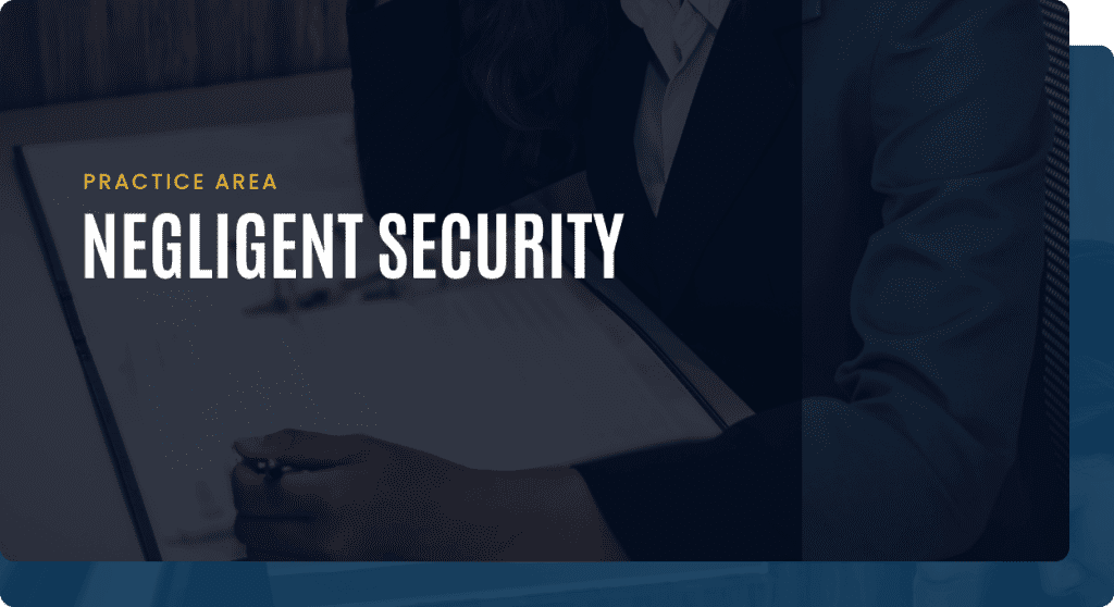 Negligent Security 1