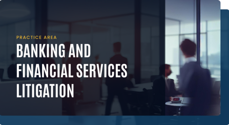 Banking and Financial Services Litigation img